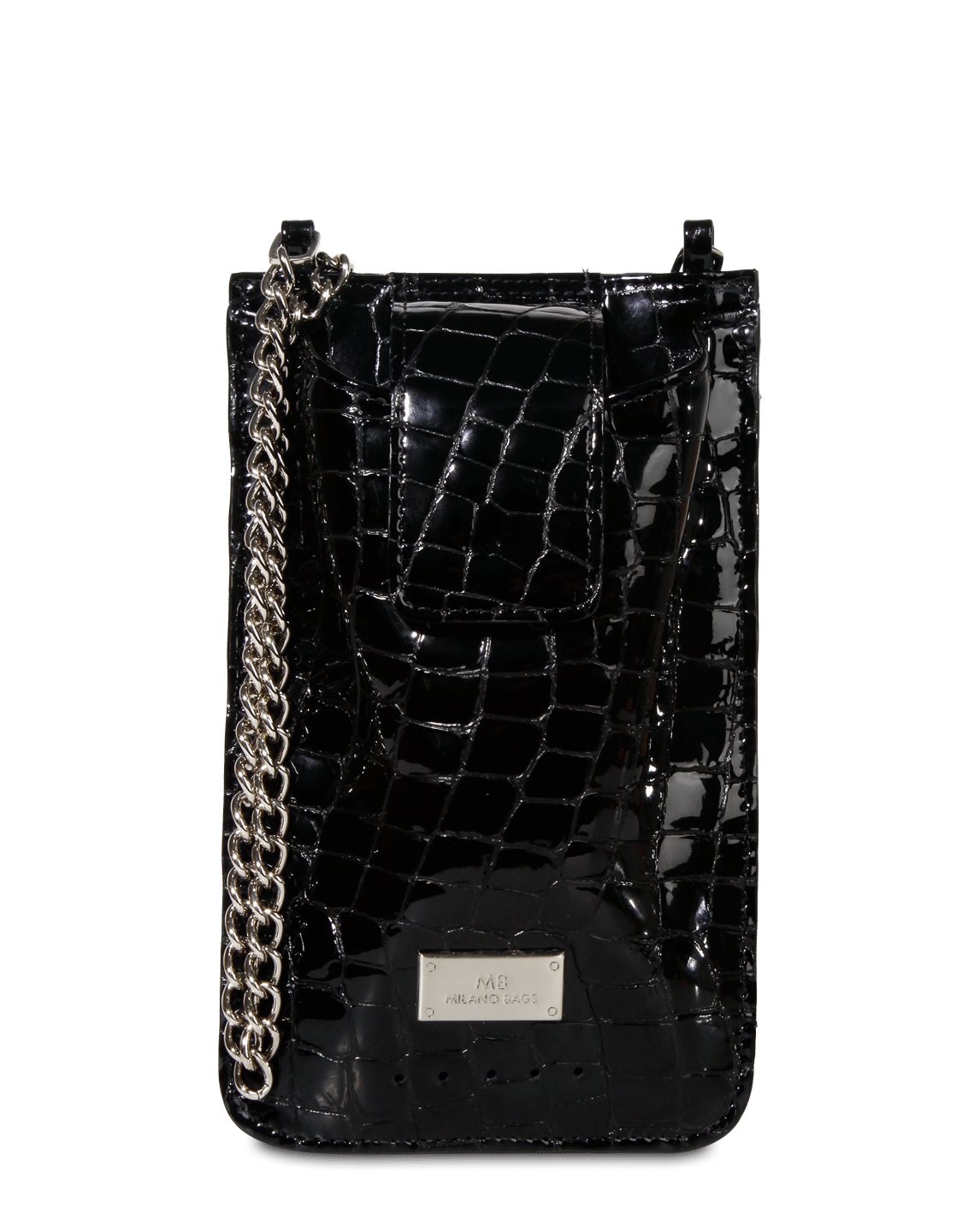 Portacelular BB-46 Negro Croco