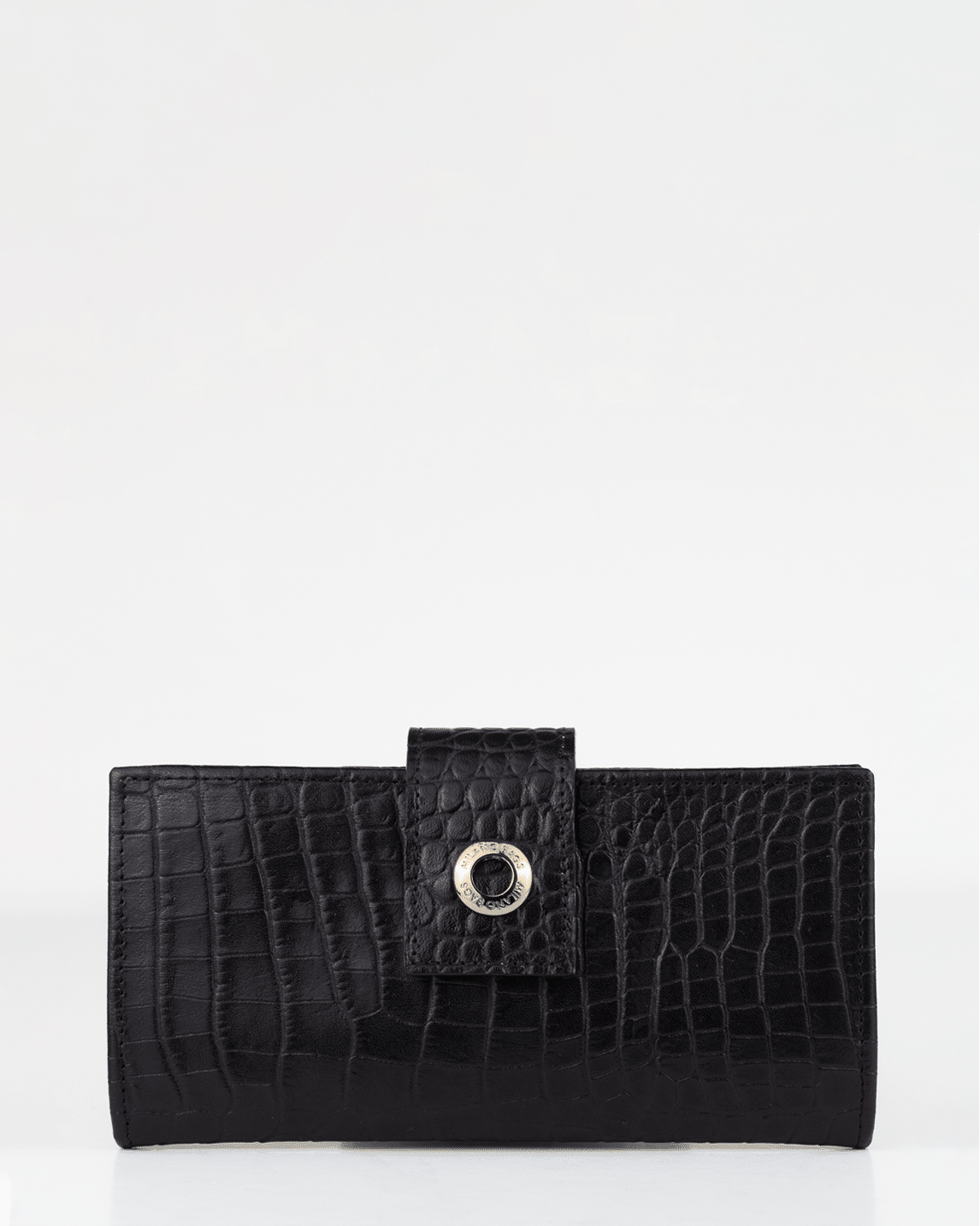Billetera de Mujer BM-0376 Negro Croco