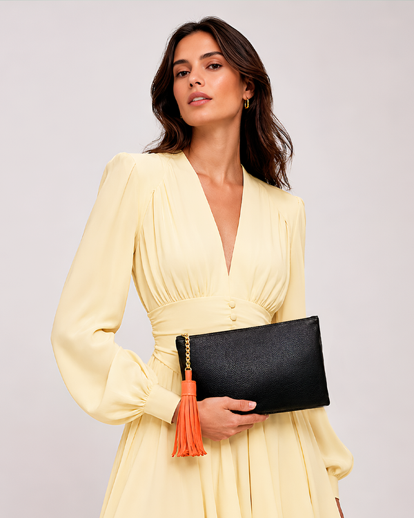 CLUTCH LÚDICA PC-0186 NEGRO
