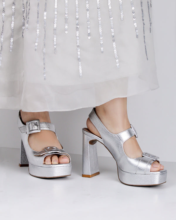 Calzado Sandalia FS-10547 Plata