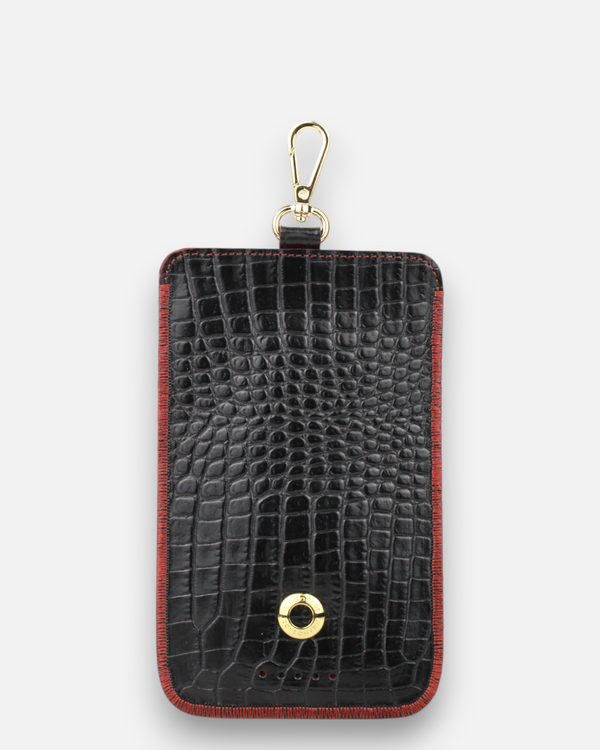 Portacelular BB-0040 Negro Croco