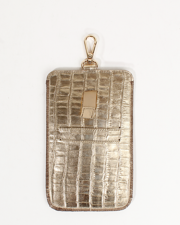 Portacelular BB-0040 Oro Croco