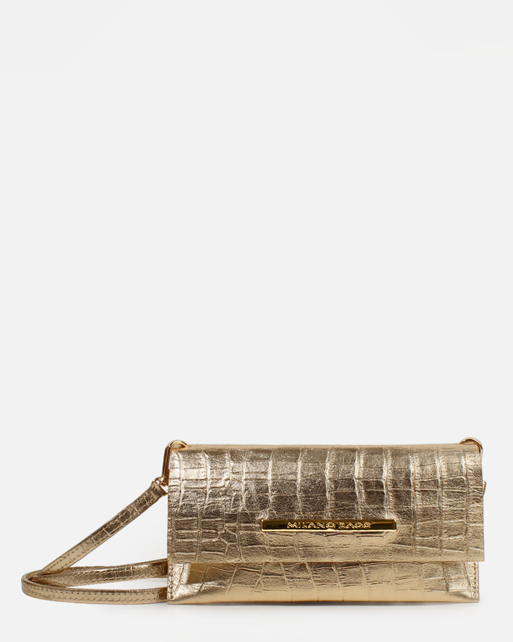 Mini Cartera BB-0049 Oro Croco