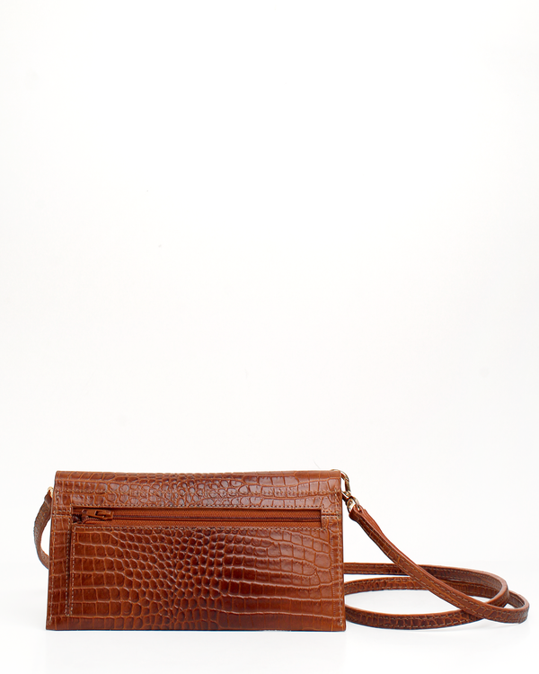 Mini Cartera BB-0049 Natural Croco