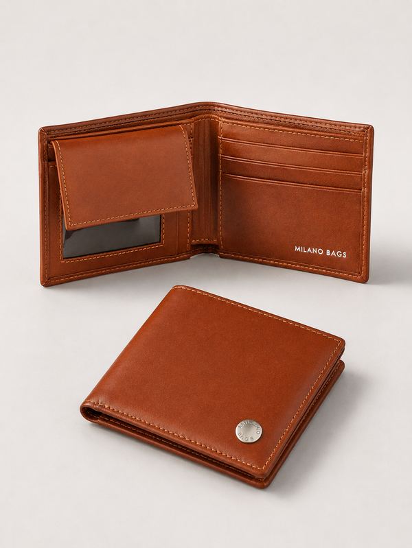 Billetera de Hombre BH-25 Natural
