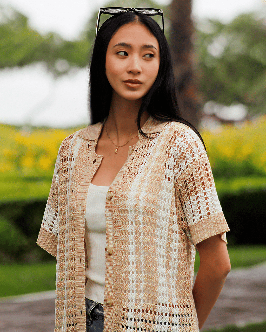 Blusa Recco-65 Beige
