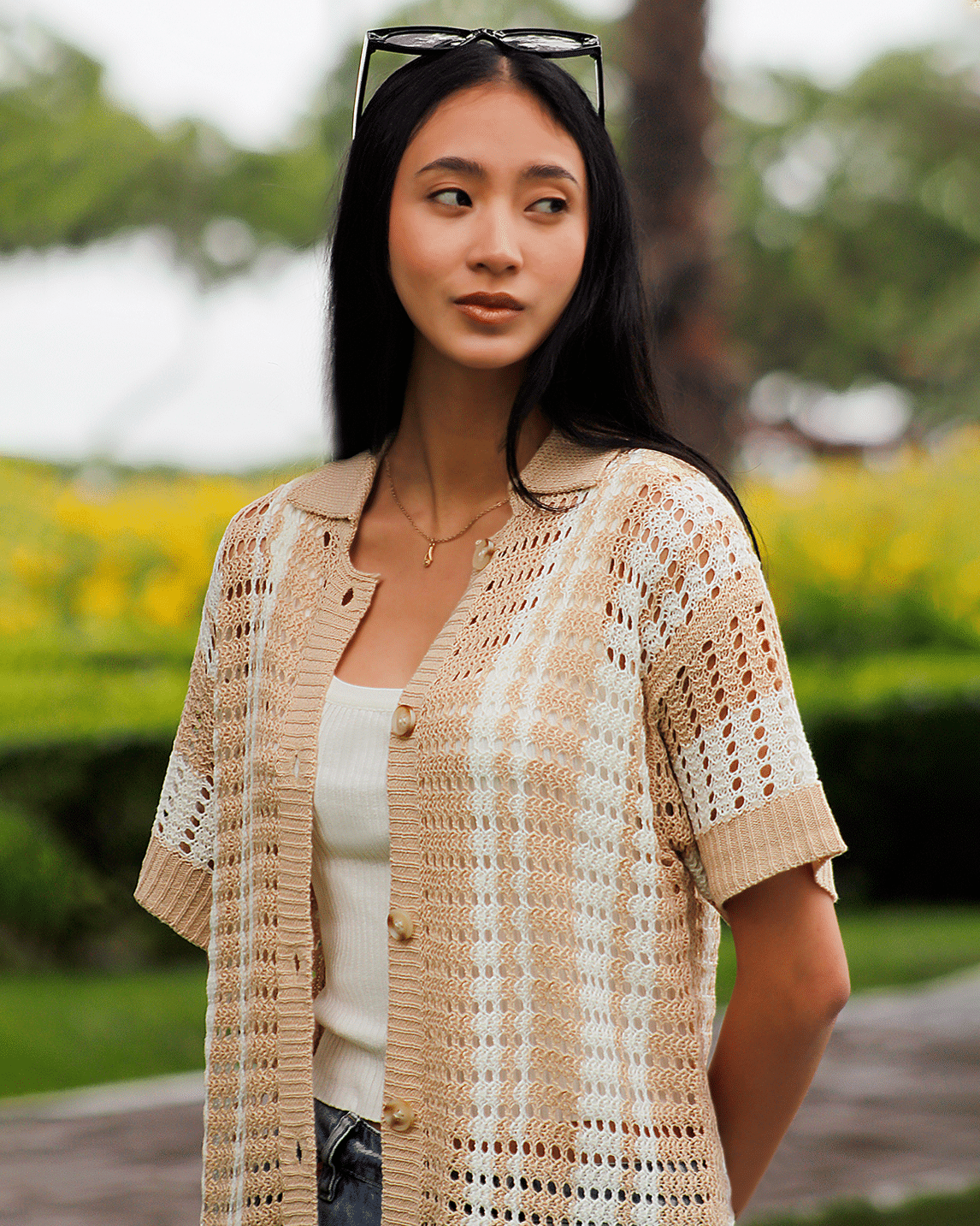 Blusa Recco-65 Beige