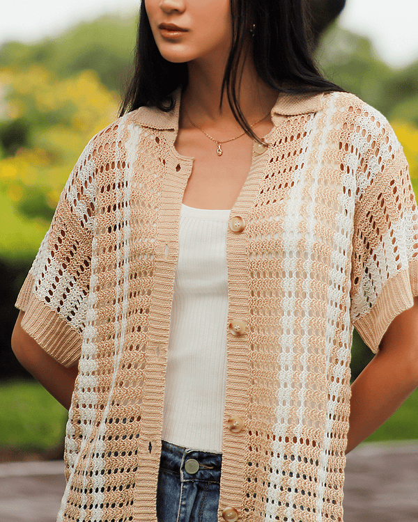Blusa Recco-65 Beige