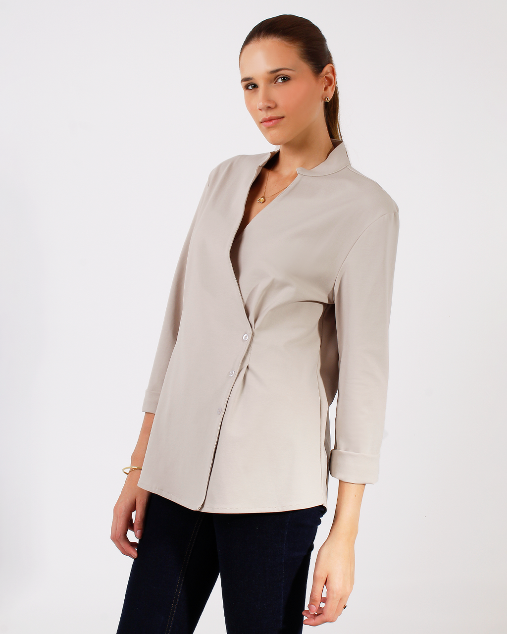 Kimono Giu POL-101 BEIGE