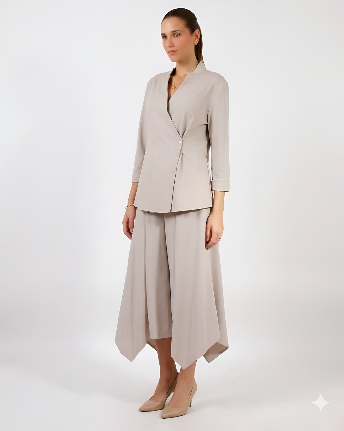 Kimono Giu POL-101 BEIGE