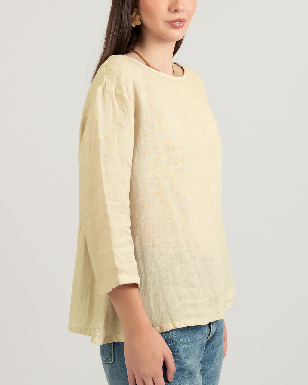 Laura BLUSA-127 BEIGE