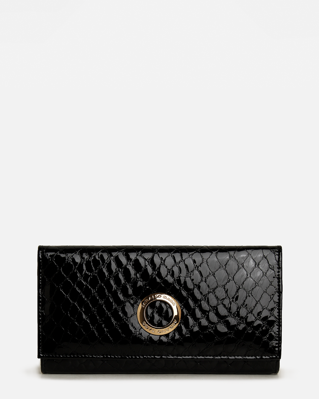 Billetera de Mujer BM-500 Negro Croco