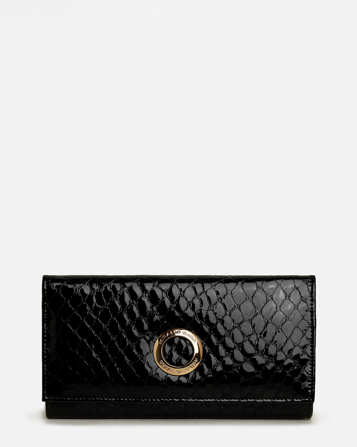 Billetera de Mujer BM-500 Negro Croco