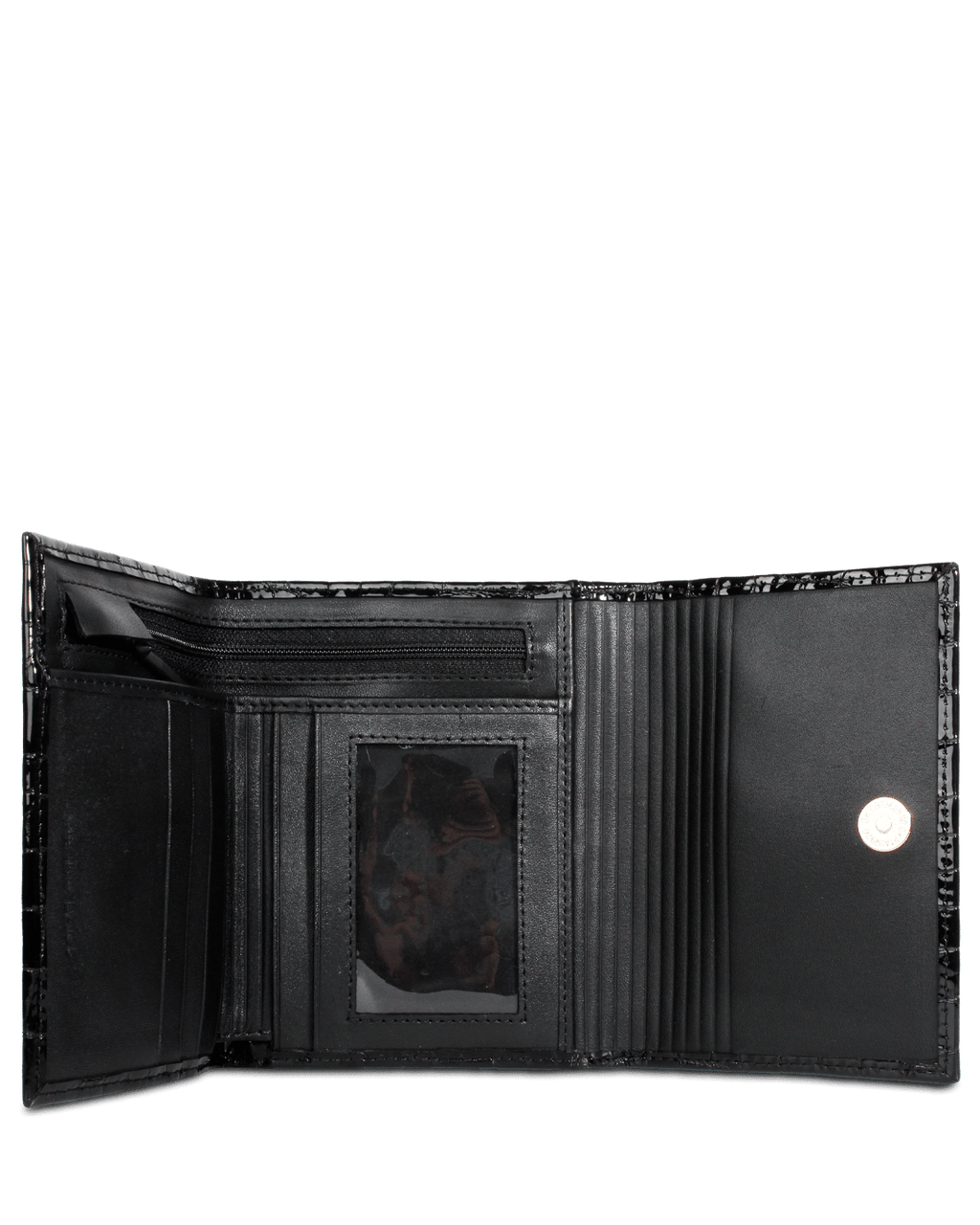 Billetera de Mujer BM-0613 Negro Croco