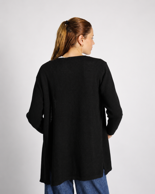 Cardigan-39 Negro