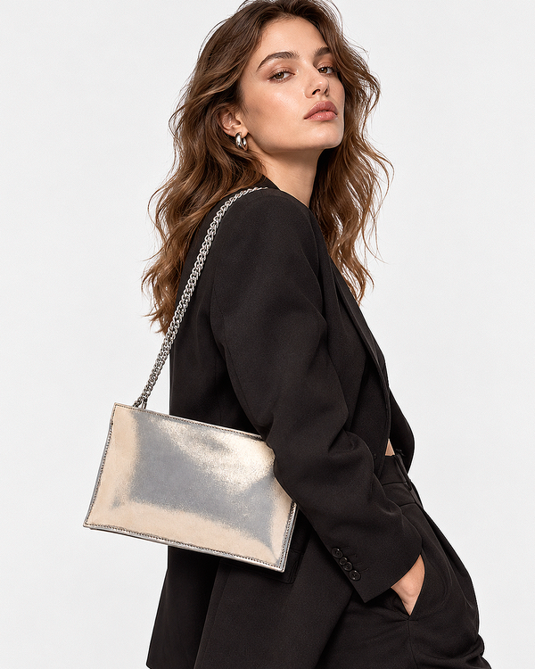 Mini Cartera DPC-51 Oro Azul