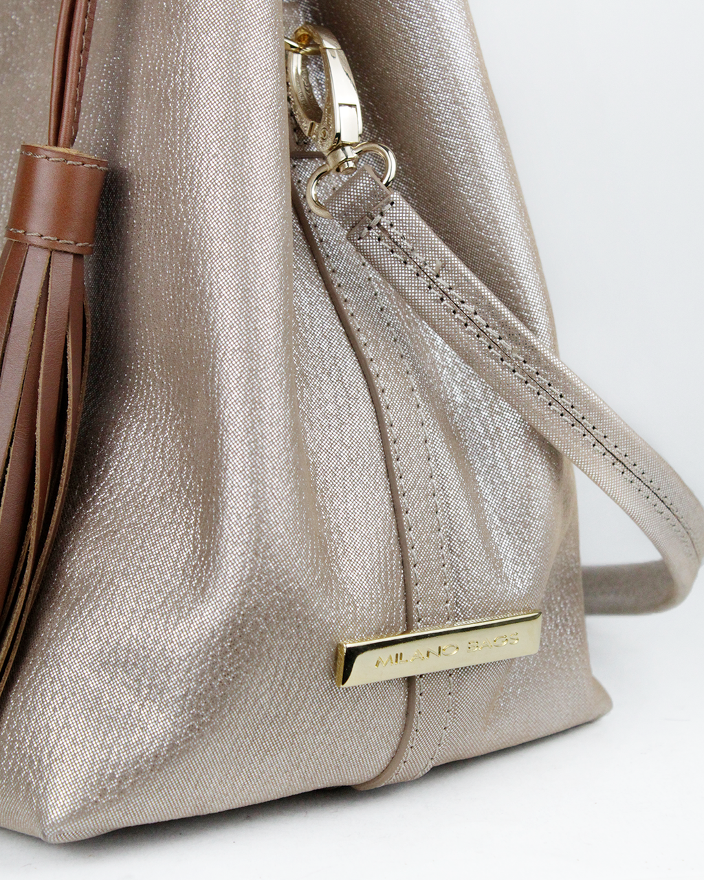 Cartera Tote Bag DS-2582 Toffe Plata