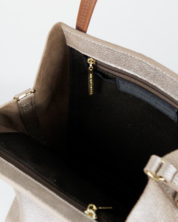 Cartera Tote Bag DS-2582 Toffe Plata