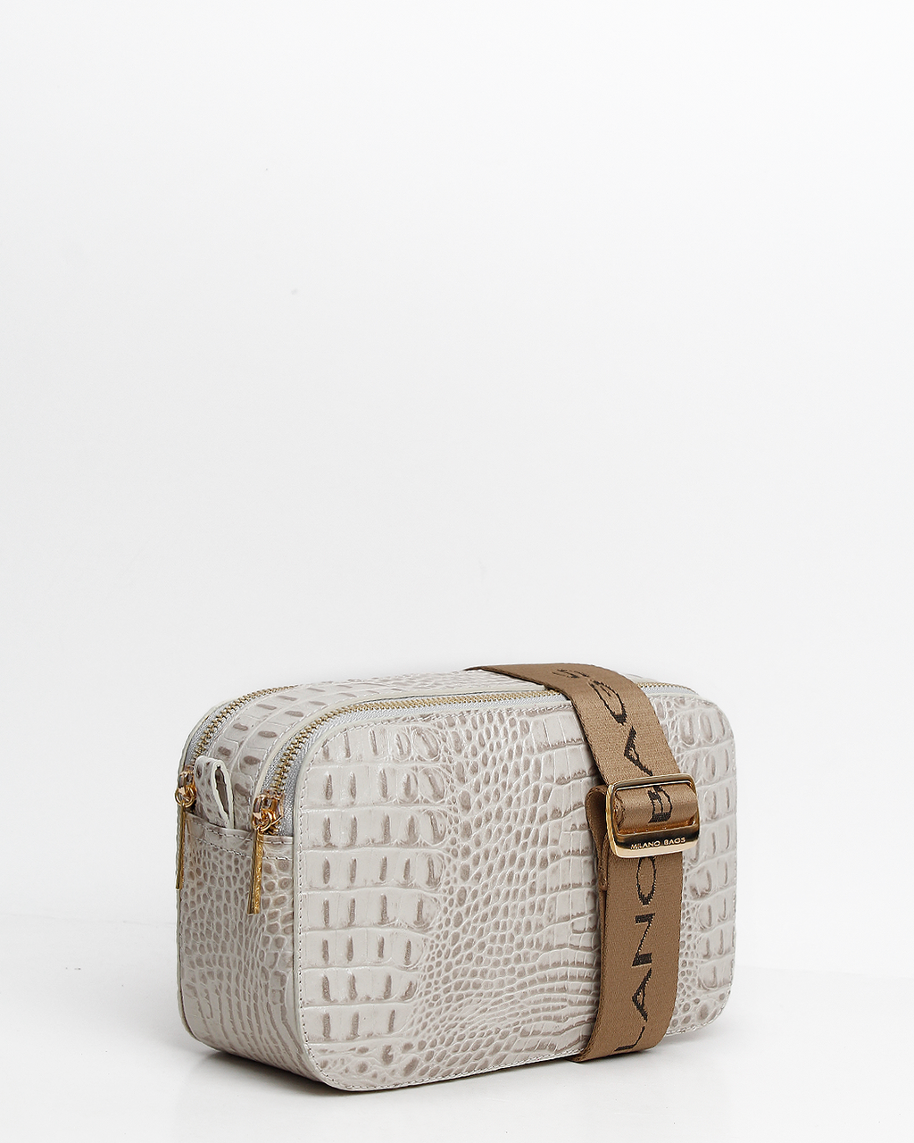 Cartera Crossbody DS-3223 Blanco Yacare
