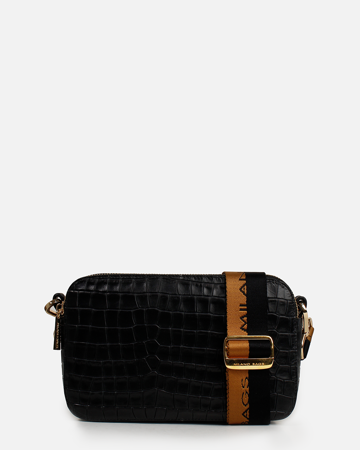Cartera Crossbody DS-3223 Negro Croco
