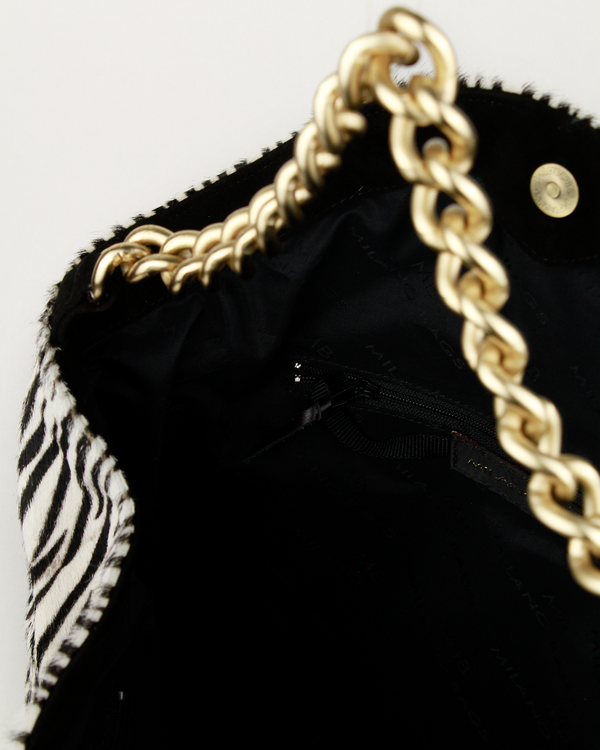 Cartera Shoulder Bag DS-3411P Negro Zebra