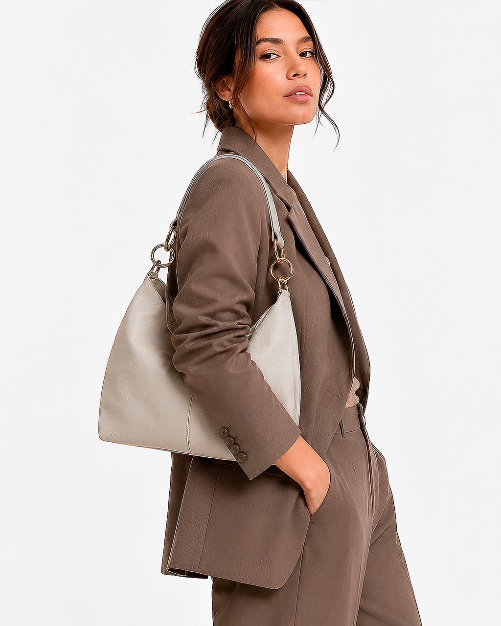 Cartera Shoulder Bag DS-3564 Blanco