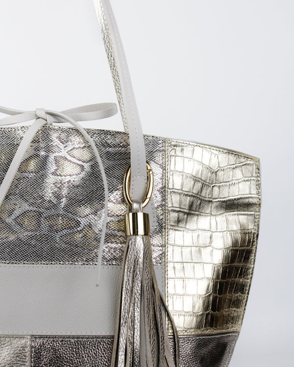 Cartera Tote Bag DS-3568 Oro