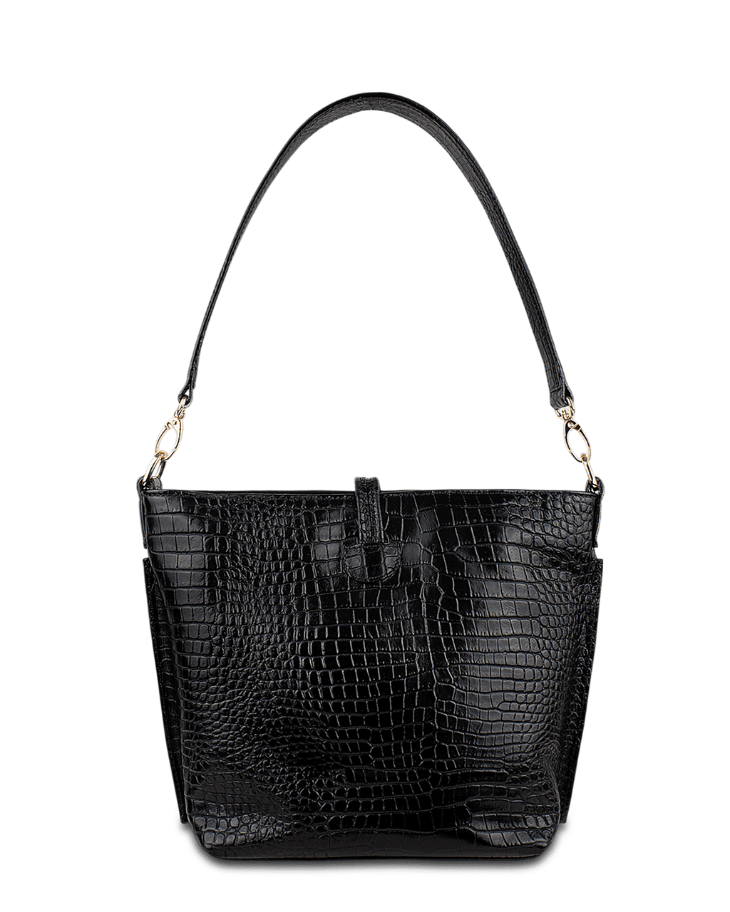 Cartera Shoulder Bag-3584 Negro Croco