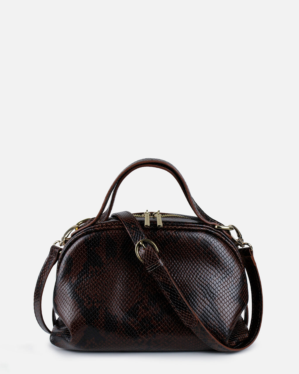 Cartera Satchel DS-3592 Marrón