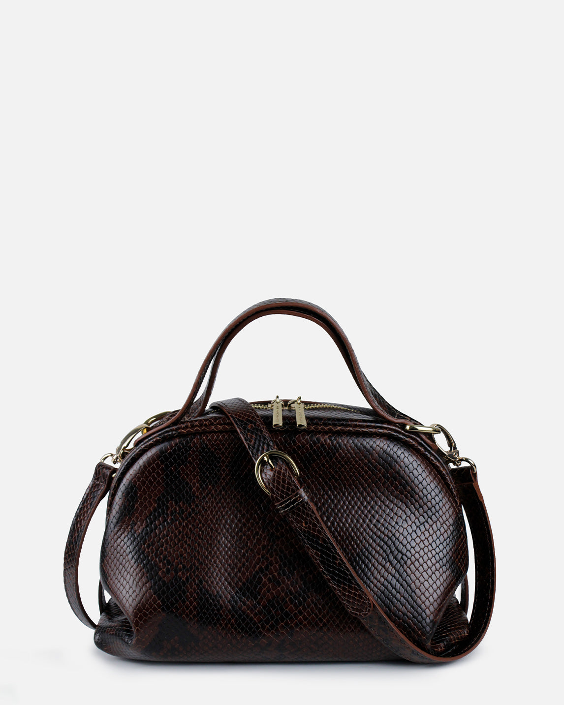 Cartera Satchel DS-3592 Marrón