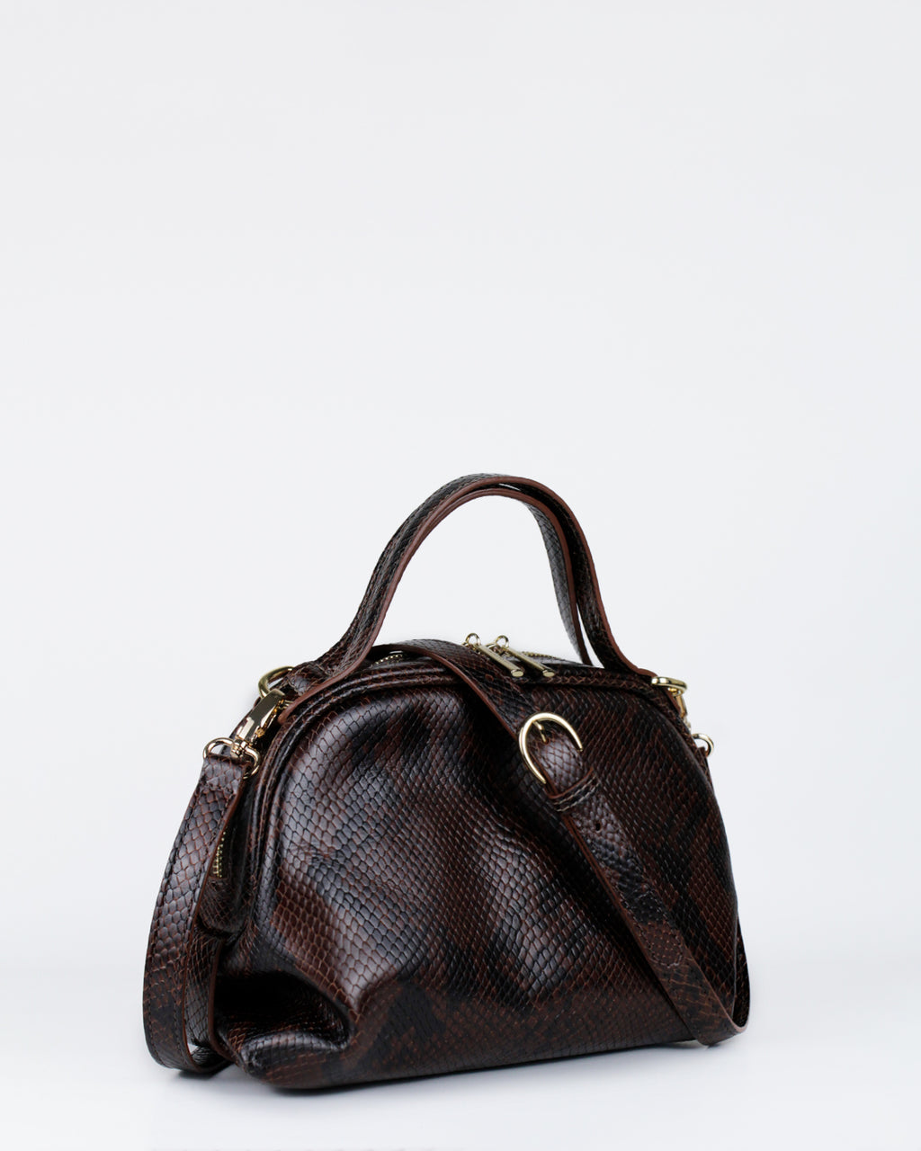 Cartera Satchel DS-3592 Marrón