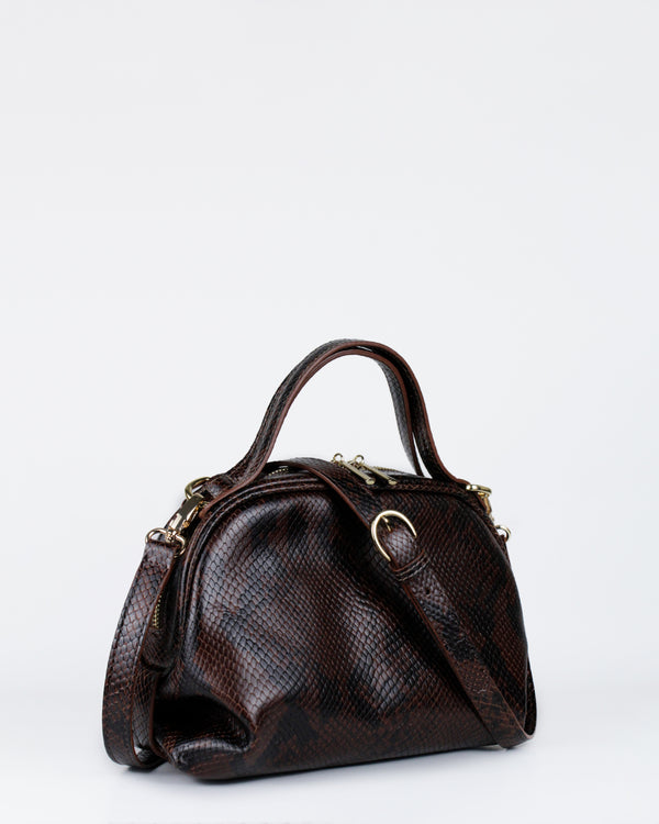 Cartera Satchel DS-3592 Marrón