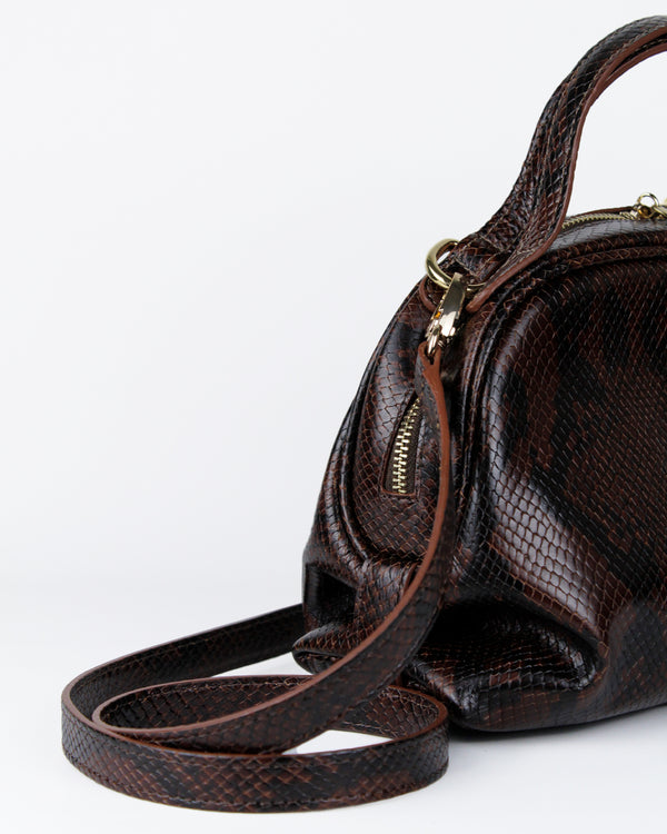 Cartera Satchel DS-3592 Marrón