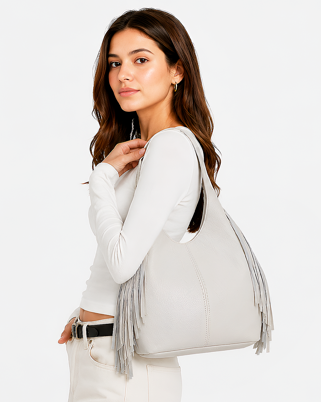 Cartera Shoulder Bag DS-3629 Blanco