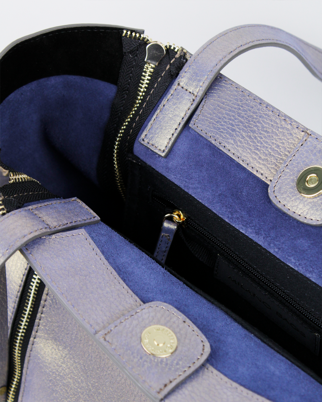 Cartera Tote Bag DS-2584 Oro Metalizado