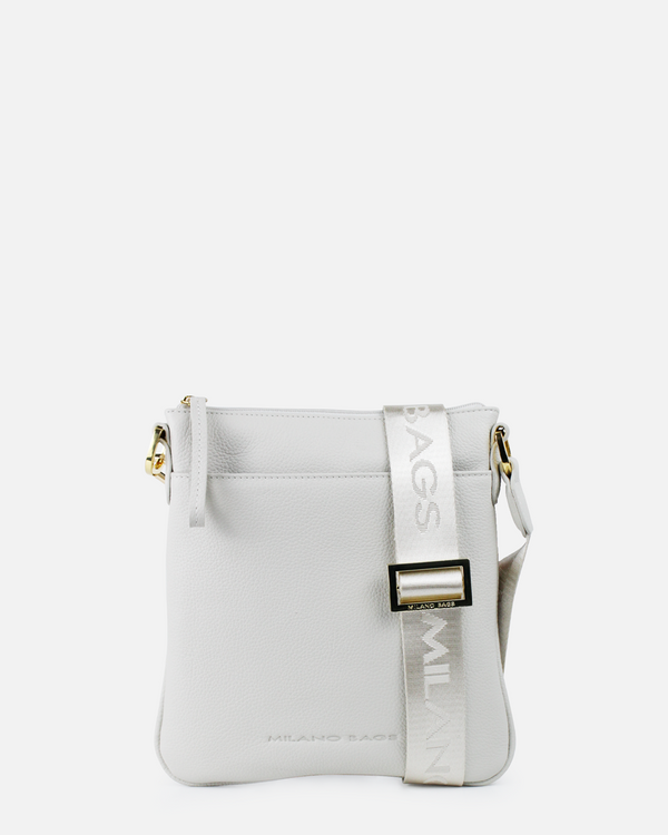 Cartera Crossbody DS-2629 Blanco Humo