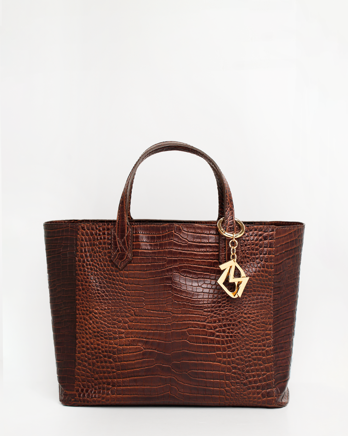 Cartera Satchel DS-3039 Marrón
