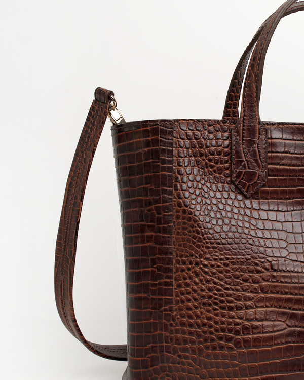 Cartera Satchel DS-3039 Marrón