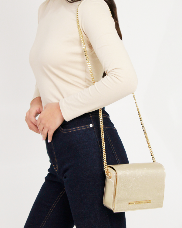 Cartera Clutch & Evening Bag DS-3093 Oro