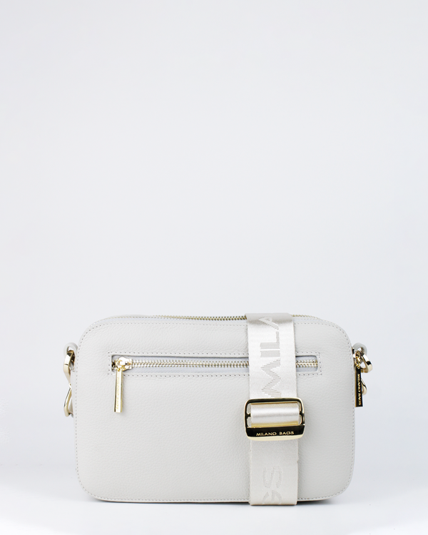 Cartera Crossbody DS- 3223 Blanco Humo