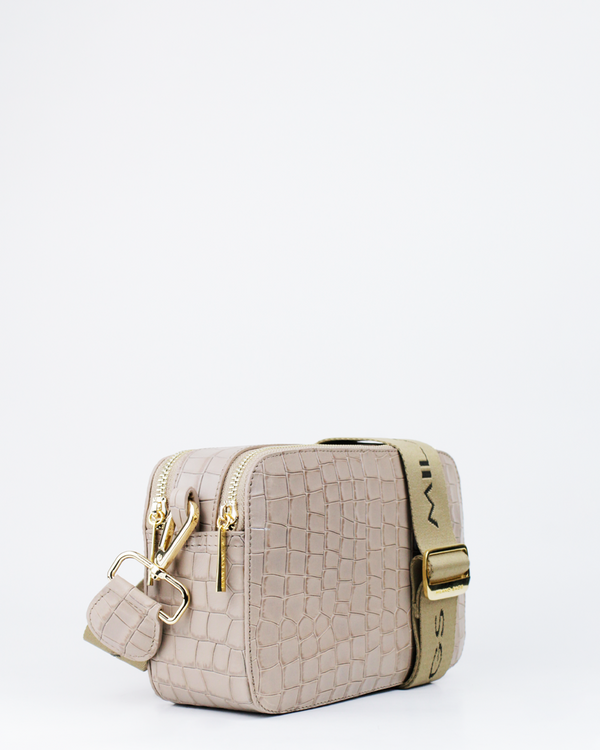 Cartera Crossbody DS-3223 Cocoa Croco