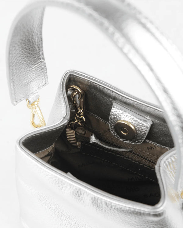 Cartera Clutch DS-3512 Plata