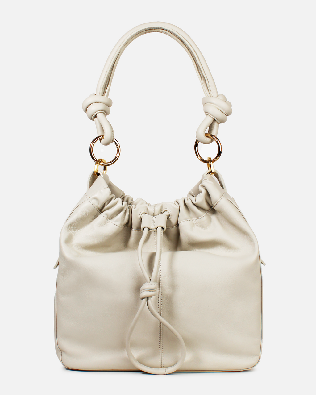 Cartera Hobo Bags DS-3539 Blanco Humo