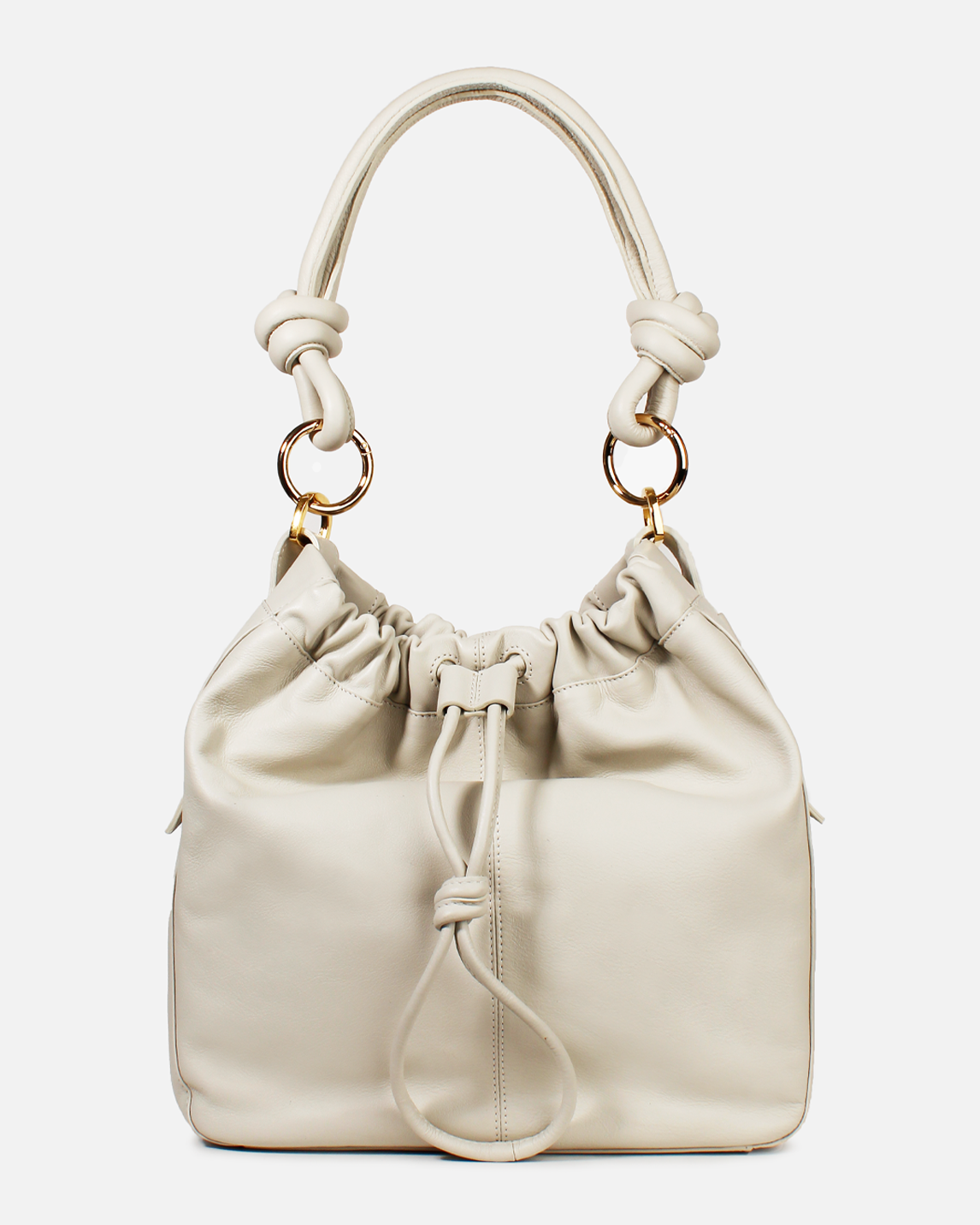Cartera Hobo Bags DS-3539 Blanco Humo