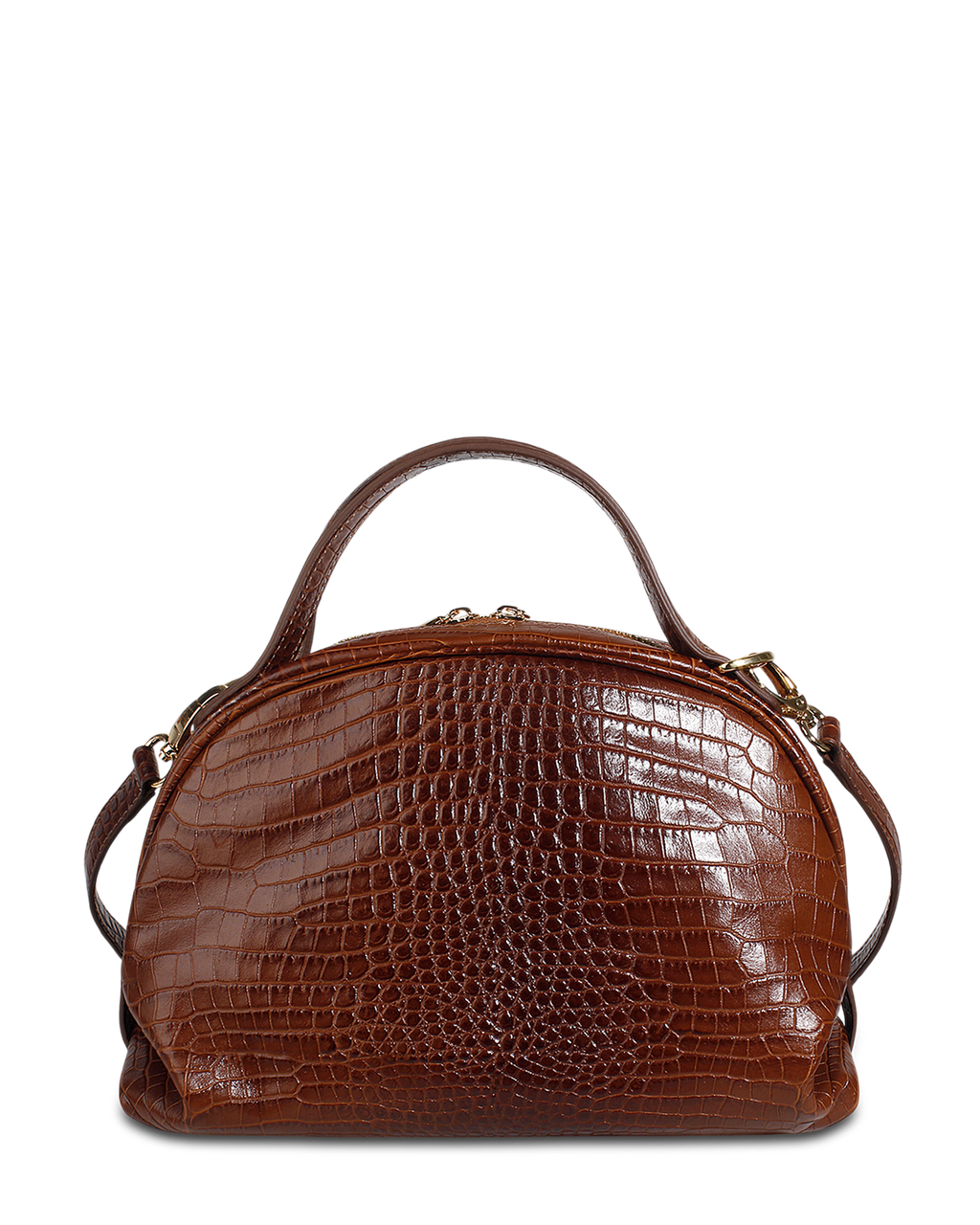 Cartera Satchel DS-3592 Natural Croco