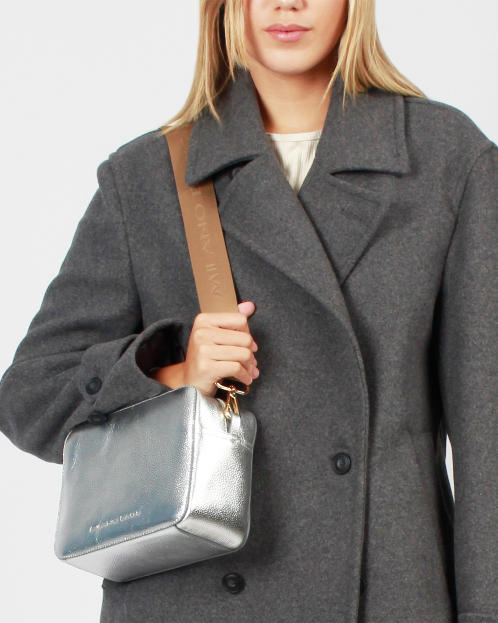 Cartera Crossbody DS- 3596 Plata