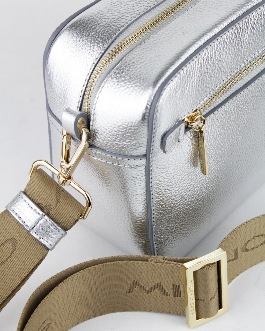 Cartera Crossbody DS- 3596 Plata