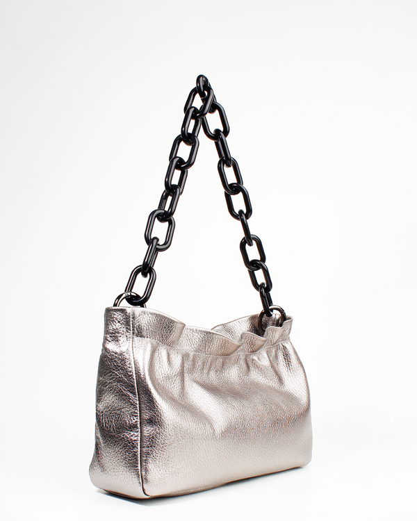 Cartera Shoulder Bag DS-3623 Plata