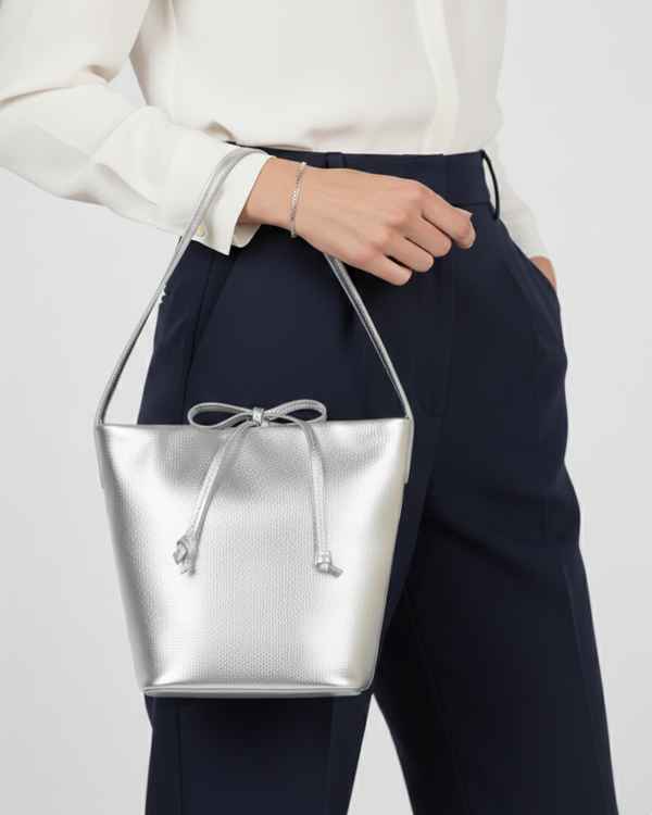 Cartera Tote Bag DS-3643 Plata