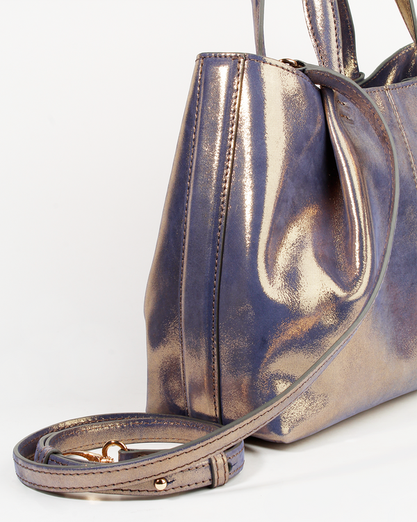 Cartera Shoulder Bag DS-3654 Oro Metalizado